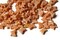 100 8mm Orange Butterfly Beads Small Plastic Butterflies Moth Beads Acrylic Miniature Animal Beads